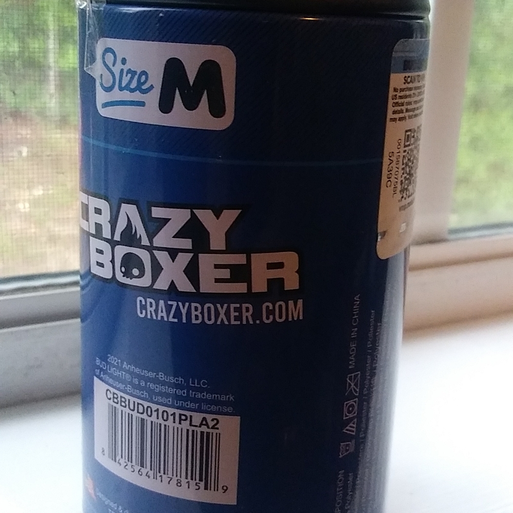 MEN'S BOXER BRIEFSCRAZYBOXER Bud Light Logo Boxer Briefs. - Picture 3 of 5